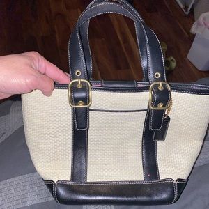 Coach bucket purse